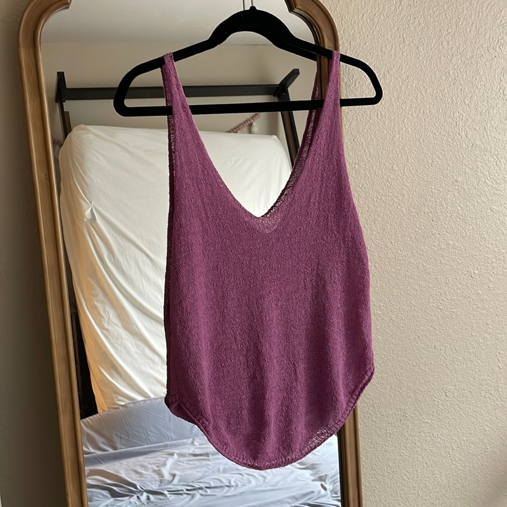 Free People Beach Boucle Sweater Tank Top